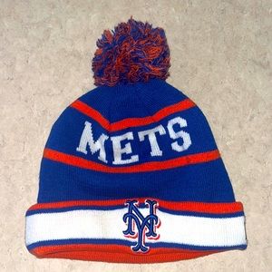 New Era Official MLB New York Mets Winter Beanie Unisex Men & Women